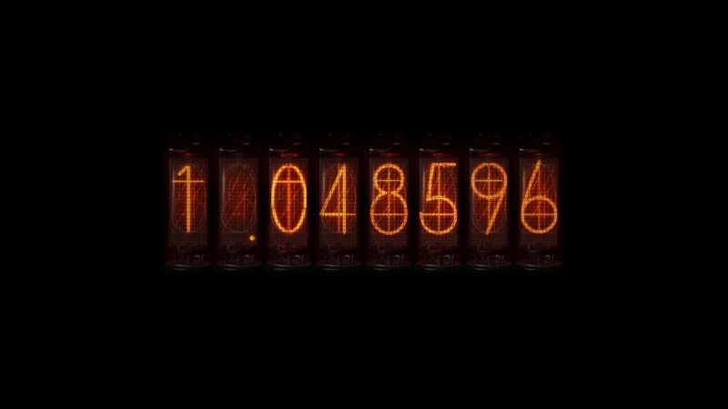 命运石之门专属！霓虹管 divergence meter 壁纸 高清1080P拉满