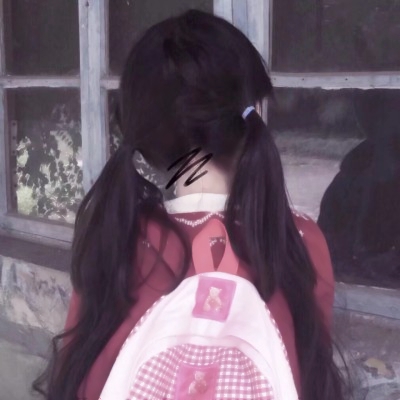 10张高清真人双马尾闺蜜背影头像 快和你的搭子安排上