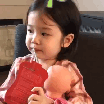 可爱萌娃金雪表情包合集来啦