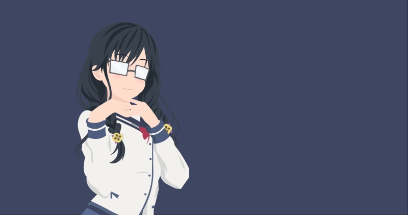 这款《喜欢本大爷的竟然就你一个？》三色院堇子壁纸太绝了！