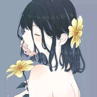 35张高清冷漠感女生漫画头像 可以直接下载的个性头像合集