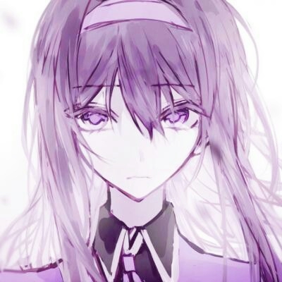 27张高清冷酷忧伤款动漫女生头像 氛围感拉满