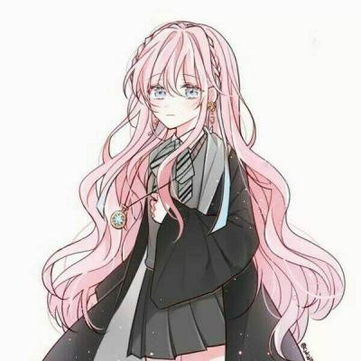 15张高清小清新卡通女生头像 文艺感拉满