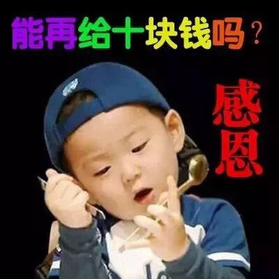 软萌讨钱表情包合集，聊天开口要钱全靠它