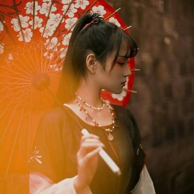 12张无水印高清真人古风女生头像合集