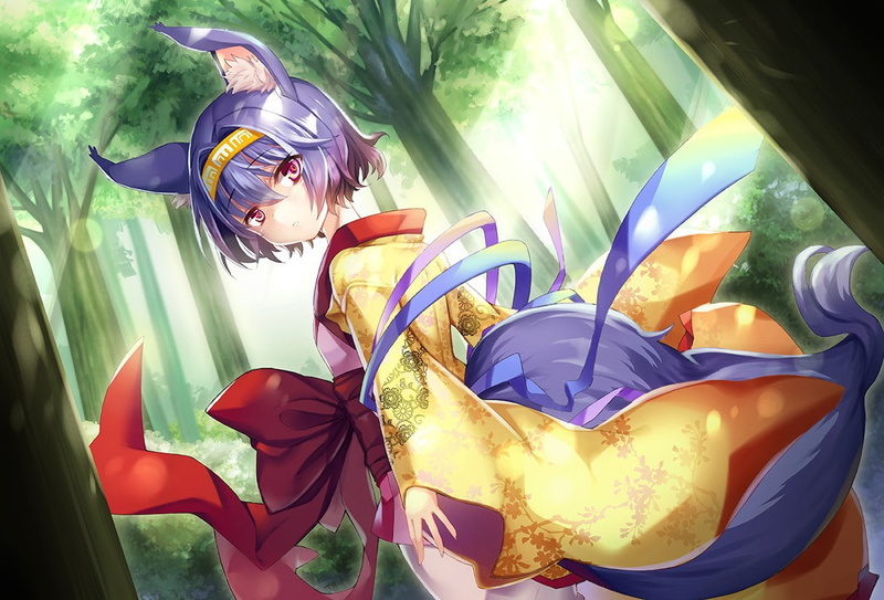 《游戏人生》狐耳少女壁纸合集 480P画质