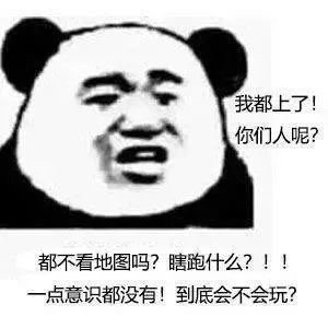 打游戏时的真实吐槽表情包合集