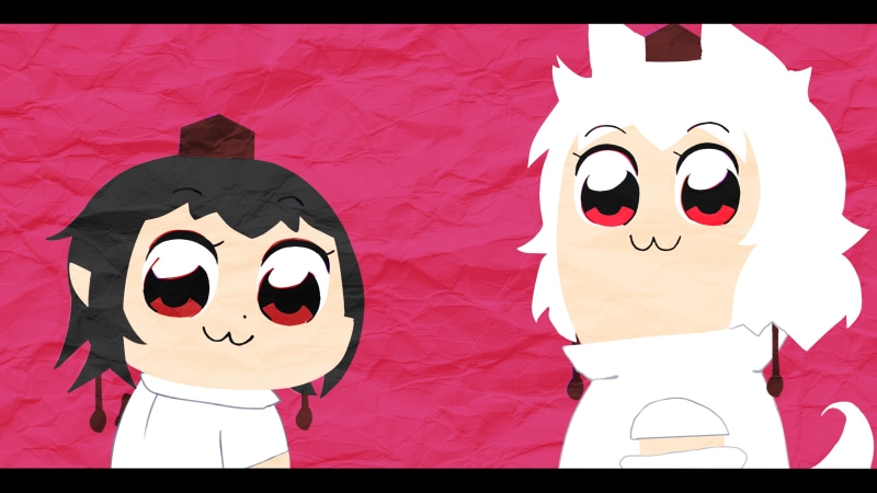 东方Project×Pop子与PiPi美恶搞同人