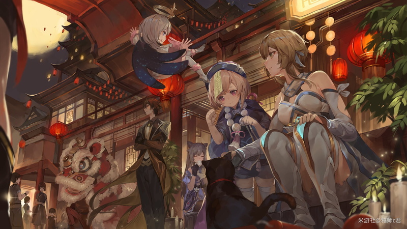 金发帅气英灵壁纸！FGO少年深夜出行氛围感拉满