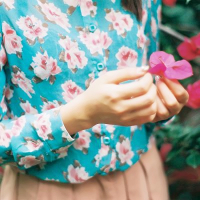 27张不露脸半身女生头像！小清新文艺范氛围感拉满