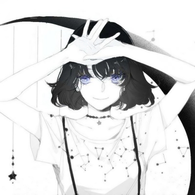 27张高清动漫黑化女生头像 氛围感拉满