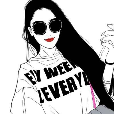 17张冷艳红唇动漫女头 又酷又飒的霸气女生头像