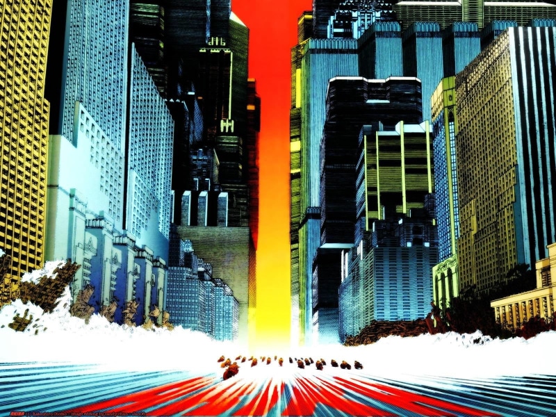 摩托阿基拉 日本动漫科幻壁纸