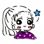 超萌抖音Q版简笔画小女孩头像 26张可爱合集