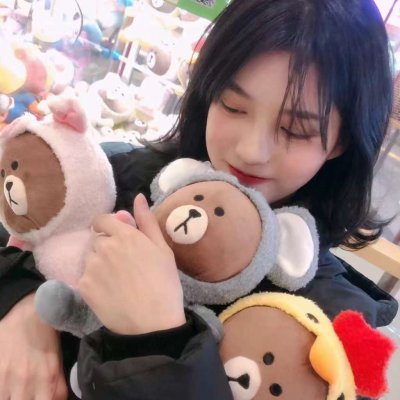 34张真人少女萌系头像！微信用超合适又软萌