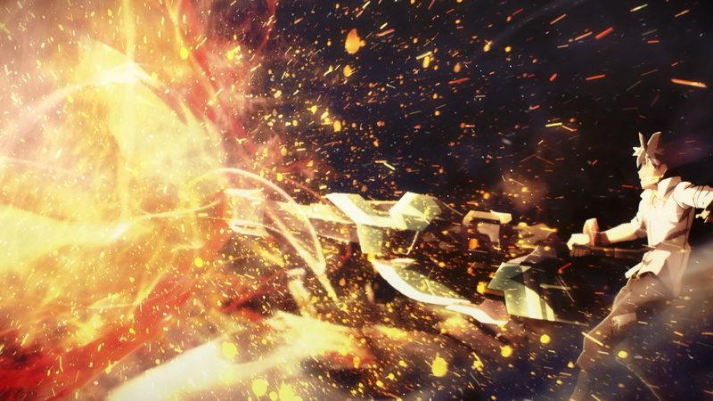 动漫风烟火夜景壁纸合集