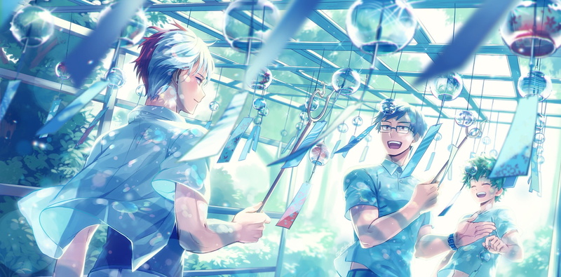 《我的英雄学院》高清壁纸合集！轰焦冻、切岛锐儿郎等角色都在这