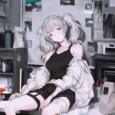 35张高清帅气个性动漫女生头像 氛围感拉满