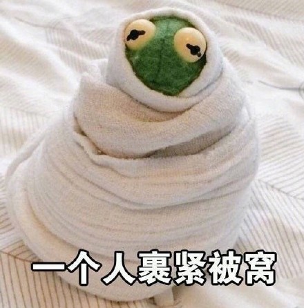 蛙蛙表情包合集：一个人独处的松弛感拉满