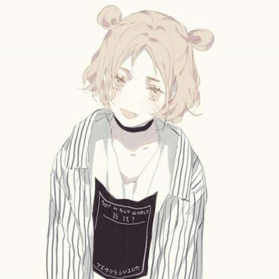 14张高清冷淡风漫画女生头像合集