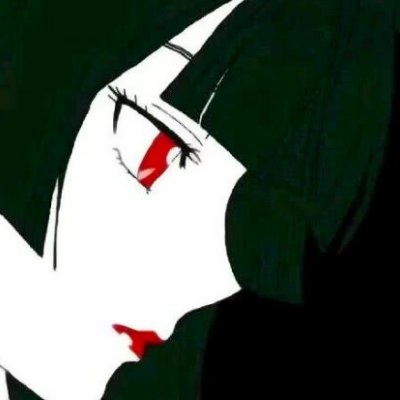暗色系丧感动漫女头 16张高清好看的头像合集