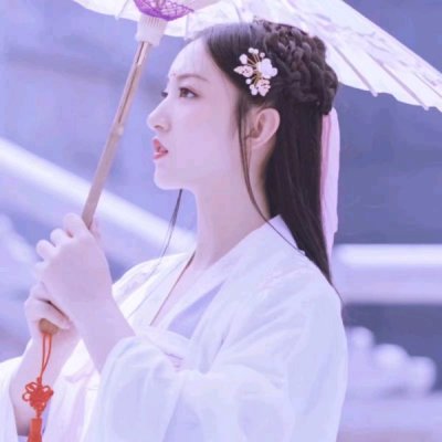 12张干净清爽的白色系清纯女生QQ头像合集