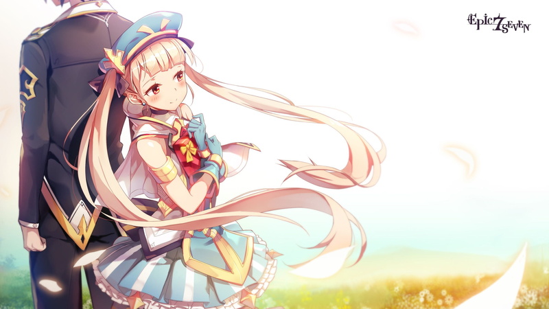 第七史诗红发双马尾少女壁纸