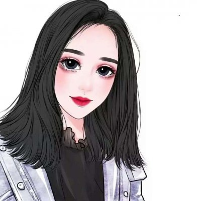 36张高清时尚气质女生卡通头像 氛围感拉满