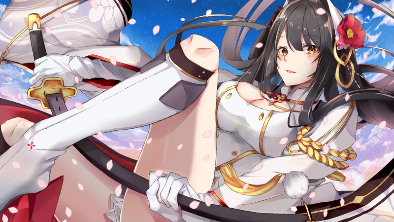 碧蓝航线少女 二次元 pose 2K高清壁纸