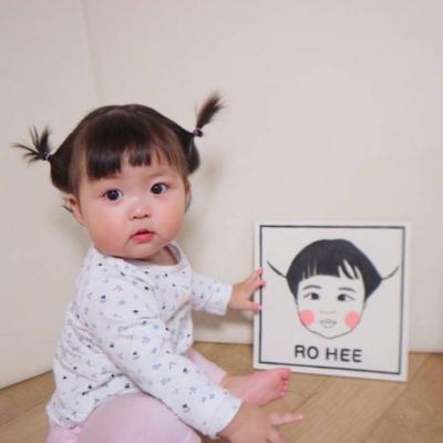 超萌网红小女孩头像来啦！24张高清萌娃女生头像合集