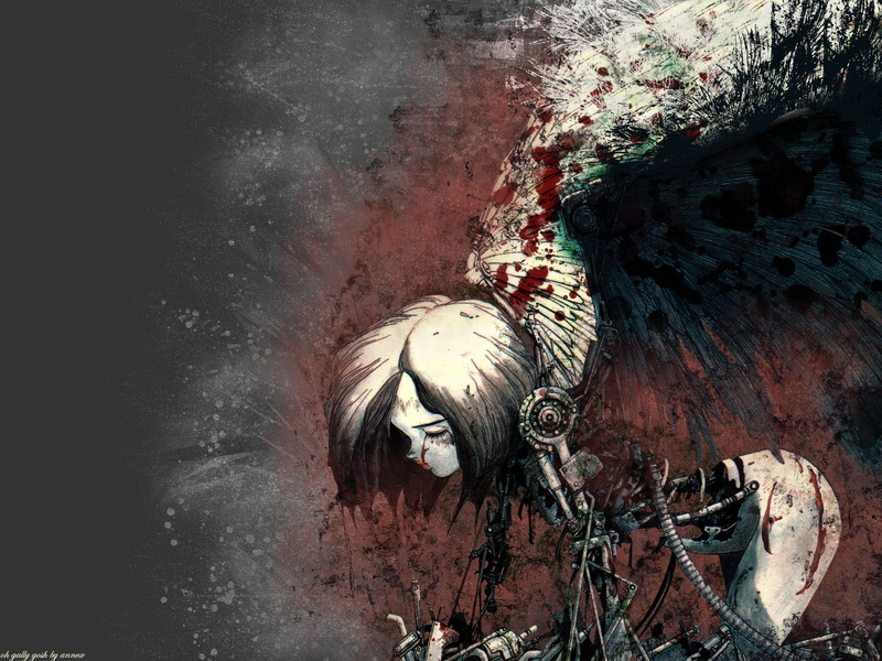 激战热血天使机甲壁纸