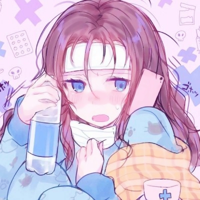 36张粉色系少女心动漫头像合集 高清好看的女生头像素材