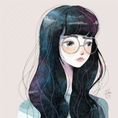 16张高清酷飒女生动漫头像 适合当QQ头像的清冷帅感图