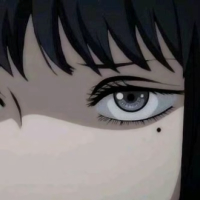 12张高清黑白丧系女生动漫头像 自带伤感氛围感