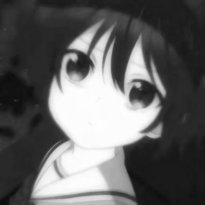 23张高清好看的丧系动漫女生头像 快收藏当头像