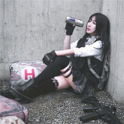 女生cos绝地求生吃鸡头像合集 17张高清好看的游戏头像