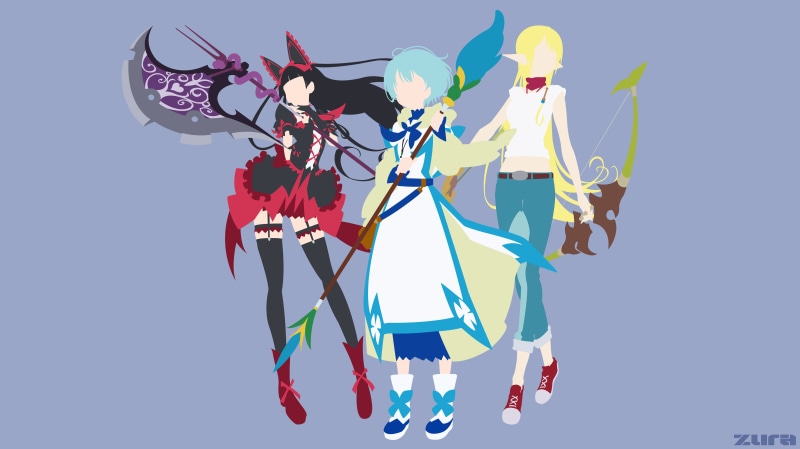 《GATE奇幻自卫队》角色高清壁纸合集