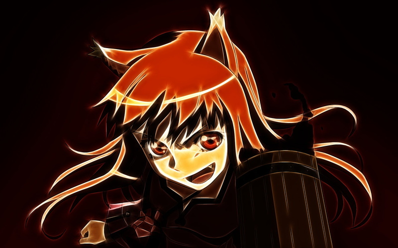 赫萝绝美壁纸合集！《狼与香辛料》夜室内氛围感拉满