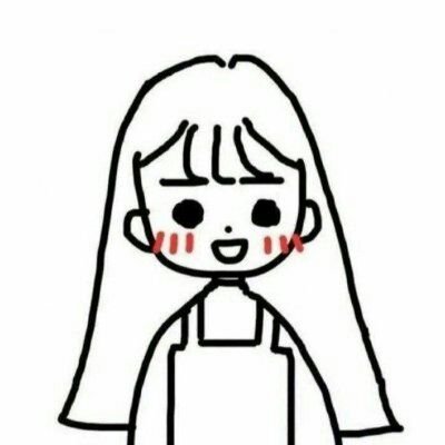 20张高清可爱小女孩简笔画头像合集