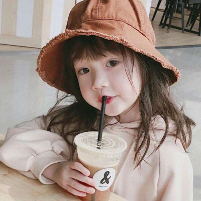 超治愈！10张高清可爱萌娃女孩QQ头像精选