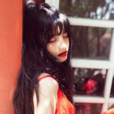8张氛围感拉满的橙色系女生头像 清新又有气质