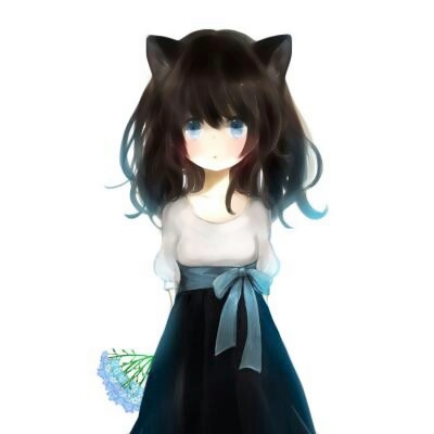 22张超萌猫耳少女动漫头像 软萌呆萌款高清图来了