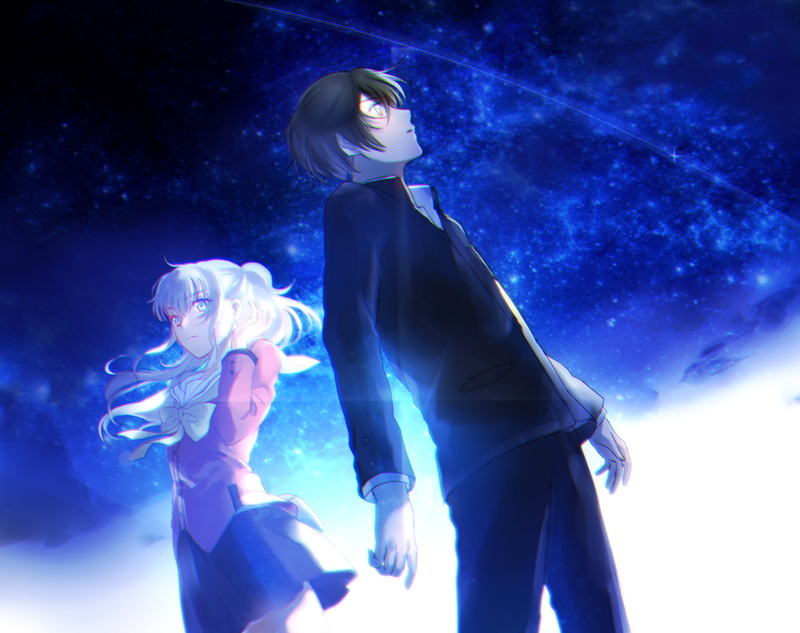 友利奈绪和乙坂有宇的Charlotte高清壁纸