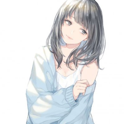 14张高清冷淡风漫画女生头像合集