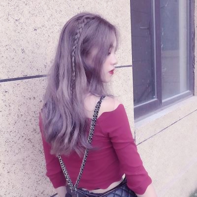 19张高清好看的女生侧面唯美QQ头像合集