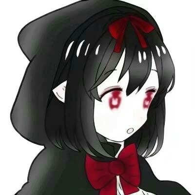 抖音热门黑化女生头像 高清动漫黑化家族女生头像合集（10张）