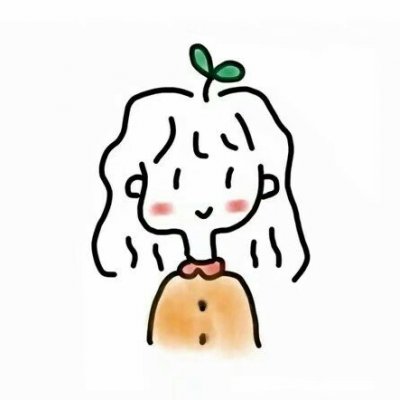 10张软萌简笔动漫女头！高清可爱女生头像合集