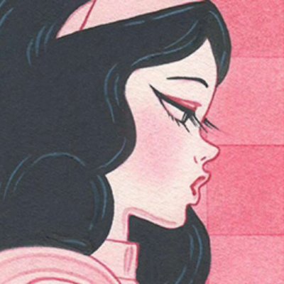 30款不同风格手绘女生插画头像 微信头像专属素材合集