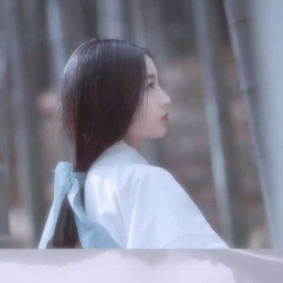 20张高清好看的古风真人女头 唯美氛围感拉满