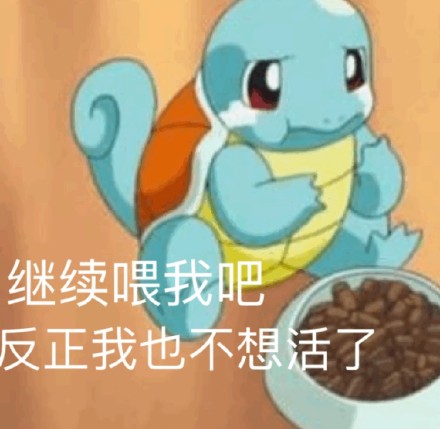 杰尼龟表情包合集来啦！